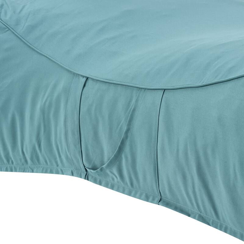 Christopher Knight Home - Lemoore Casual Outdoor Upholstered Bean Bag Daybed