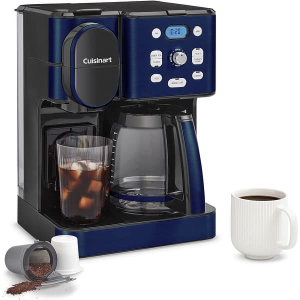 Cuisinart Coffee Center 2-in-1 Coffeemaker, Single Serve Combo Brewer - Bed  Bath & Beyond - 39921397