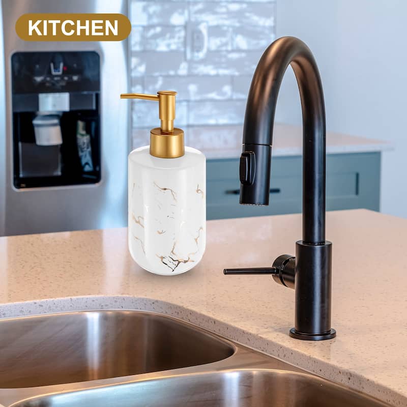 1Pcs 10 Oz Soap Dispenser Hand and Dish Soap Dispenser for Bathroom