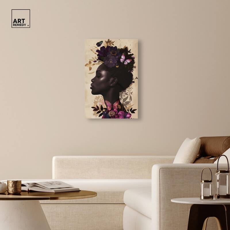 Butterfly Passion Canvas by Art Remedy, Gallery Wrapped