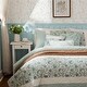 preview thumbnail 13 of 68, Madison Park Vanessa 6 Piece Cotton Percale Quilt Set with Throw Pillows