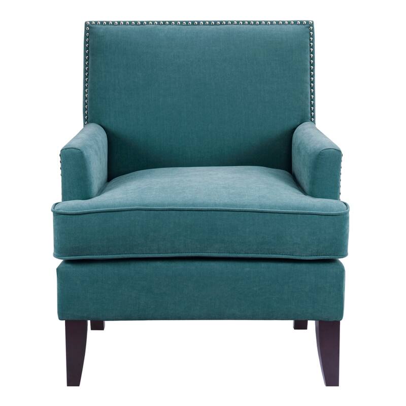 Modern Living Room Track Arm Club Chair