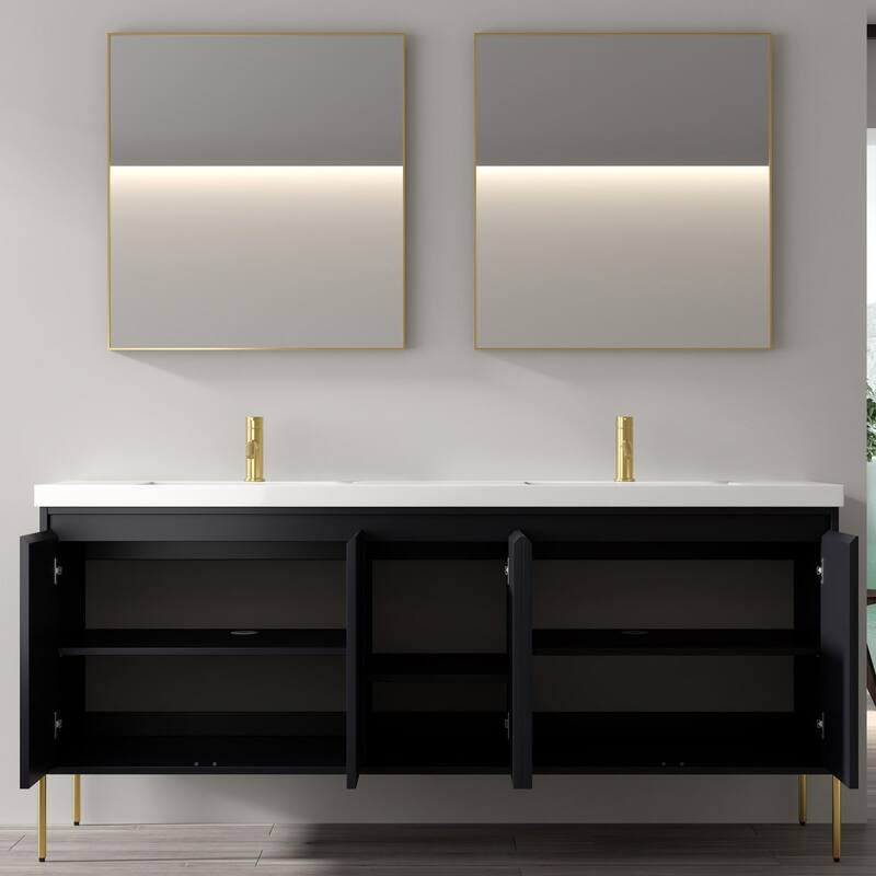Ripple 72" Bathroom Vanity Base Only