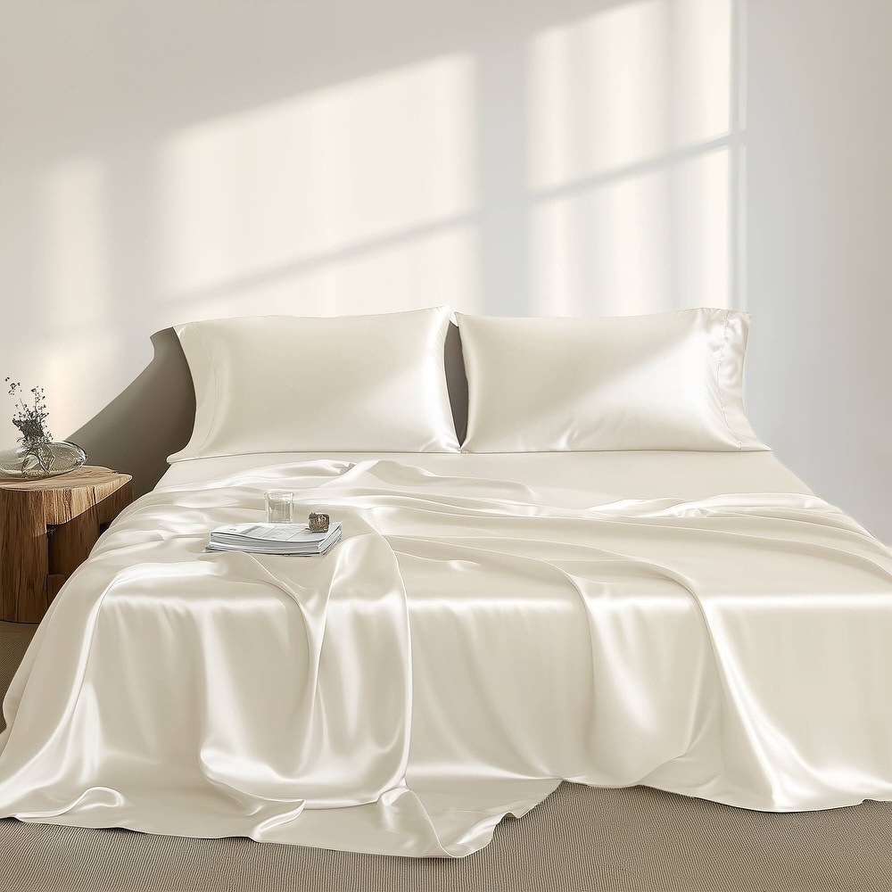 Madison Park Essentials Satin Luxury 6 PC Sheet Set