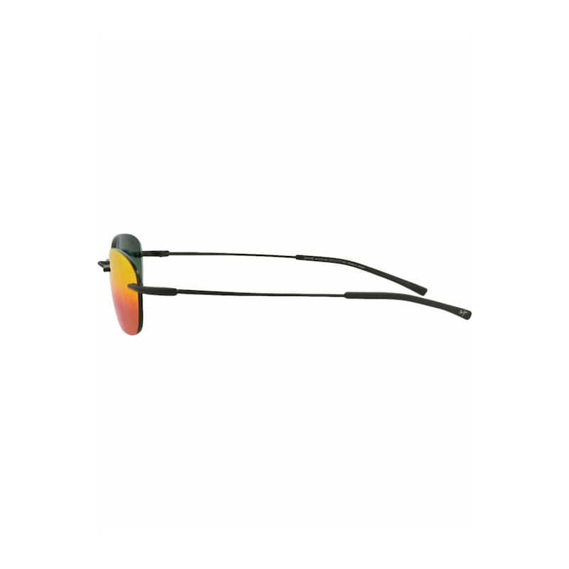 Maui Jim Round-Frame Memory Metal Sunglasses