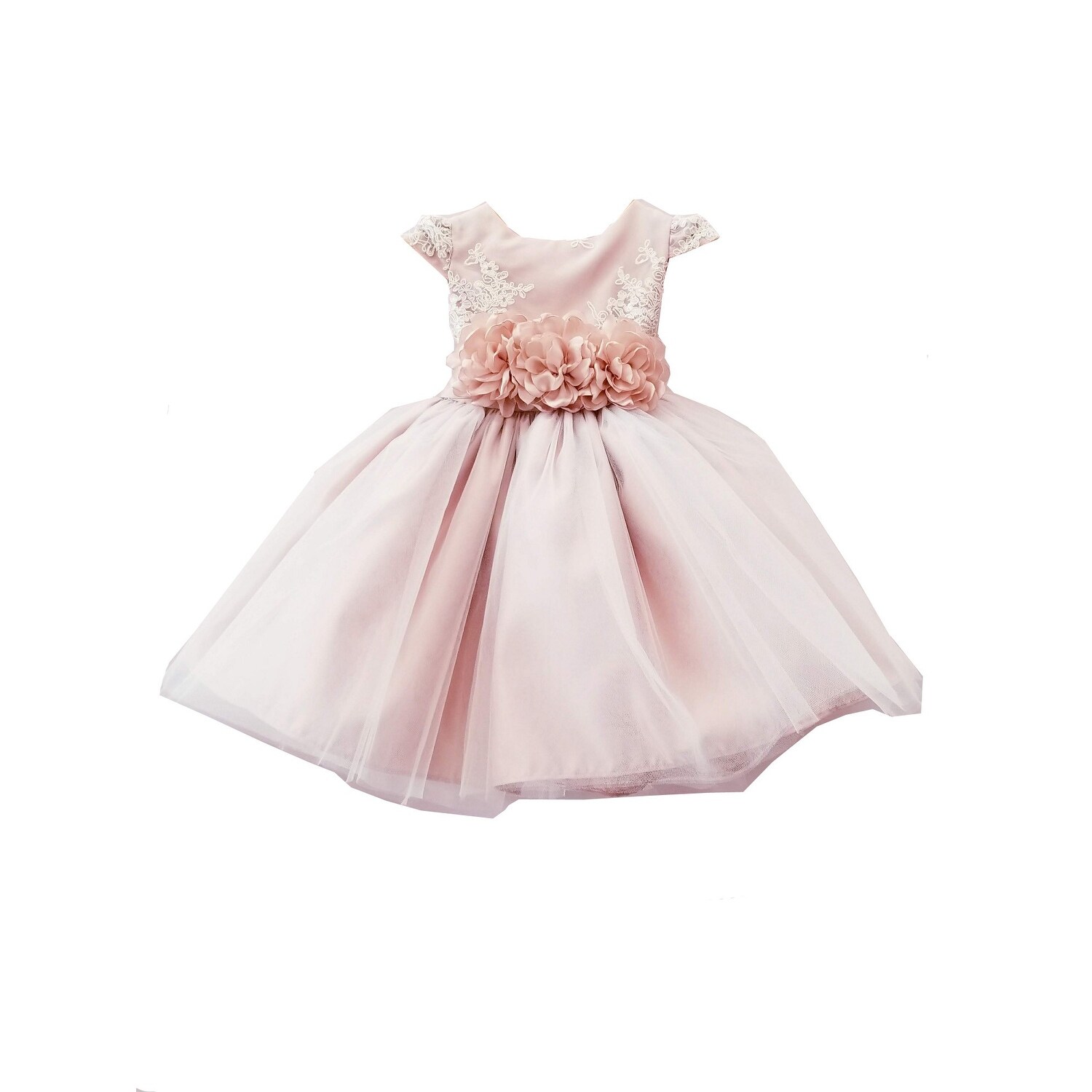 belt dress for baby girl