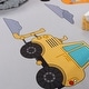 preview thumbnail 6 of 6, Kids Rug for Nursery Construction Site Play Mat Cranes Trucks in Grey