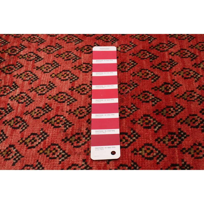 ECARPETGALLERY Hand-knotted Royal Sarough Red Wool Rug - 4'3 x 6'11