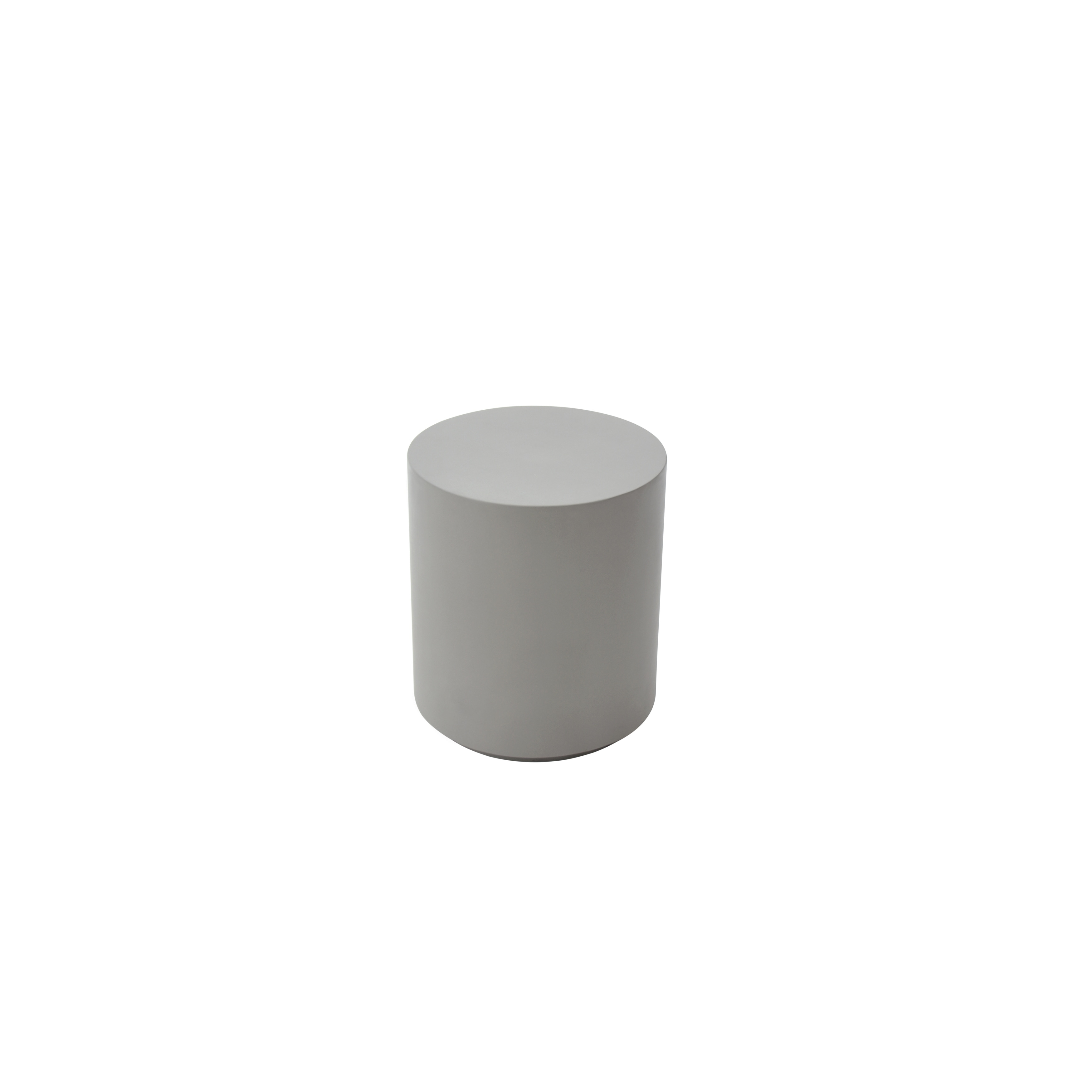 Elementi Home Rome Concrete Side Table - 17.7 X 17.7 X 20.3