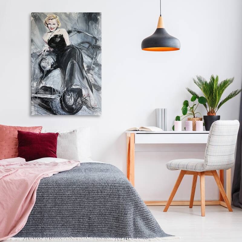 Stupell Timeless Fashion Woman Canvas Wall Art Design By Lucille Lee