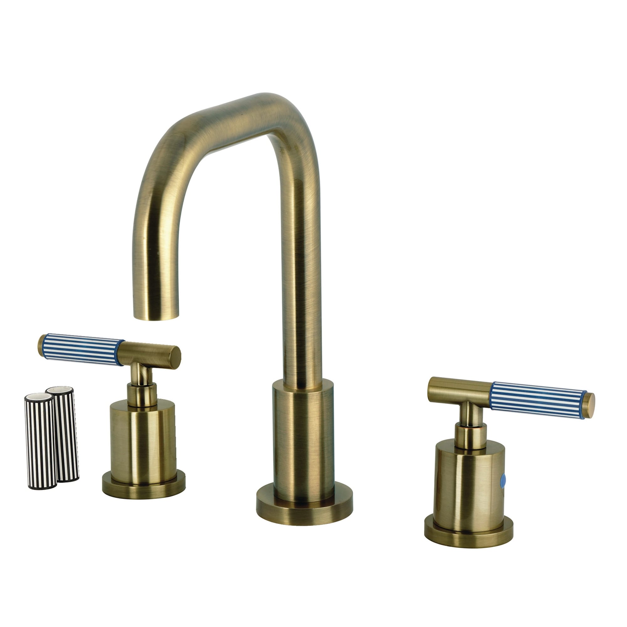 Kingston Brass FSC893.KPS Verona 1.2 GPM Widespread Bathroom Faucet