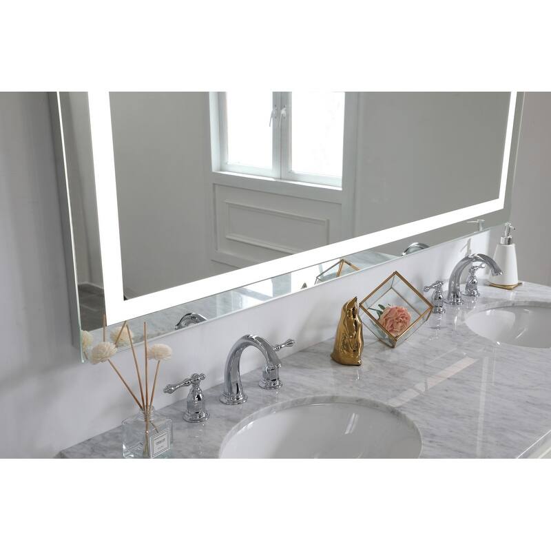 LED Hardwired 24-inch x 40-inch Dimmable 5000K Mirror