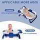 preview thumbnail 6 of 8, Folding Baby Bath Tub with Temperature Gauge and Cushion for 0-36 Months, Portable and Lightweight for Outdoor Bathing