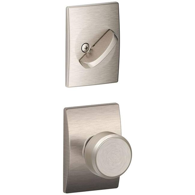Schlage Bowery Single Cylinder Interior Pack with Decorative Century