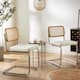Option Off White PU Leather Chairs