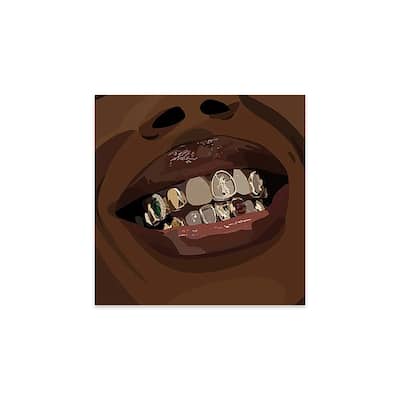 Grillz Print On Acrylic Glass by Artpce