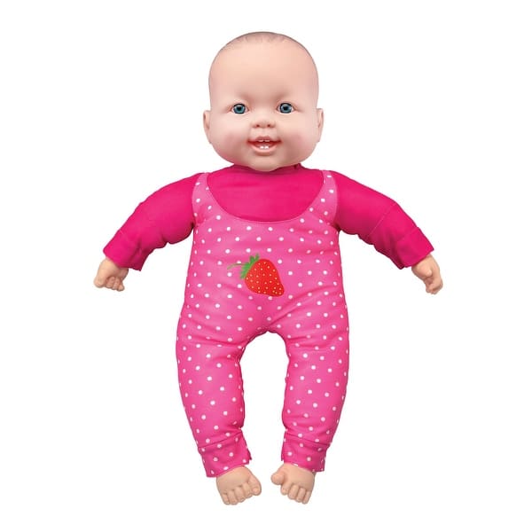 slide 2 of 7, 20" Soft Lovely Baby Doll Dressed In Pink