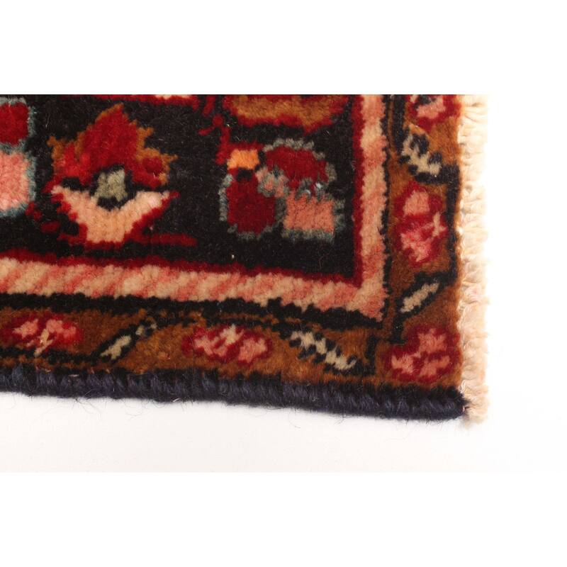 ECARPETGALLERY Hand-knotted Anadol Red Wool Rug - 3'7 x 4'11
