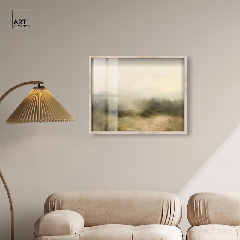 Haze Horizon Shadowbox by Art Remedy