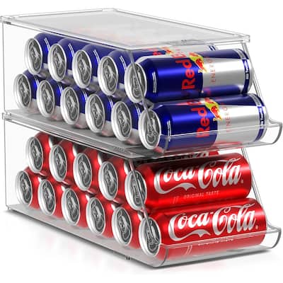 Sorbus Skinny Soda Can Organizer Set of 2