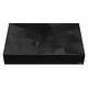 preview thumbnail 1 of 7, Karran Diamond Quartz 28 inch Bathroom Vessel Sink Black