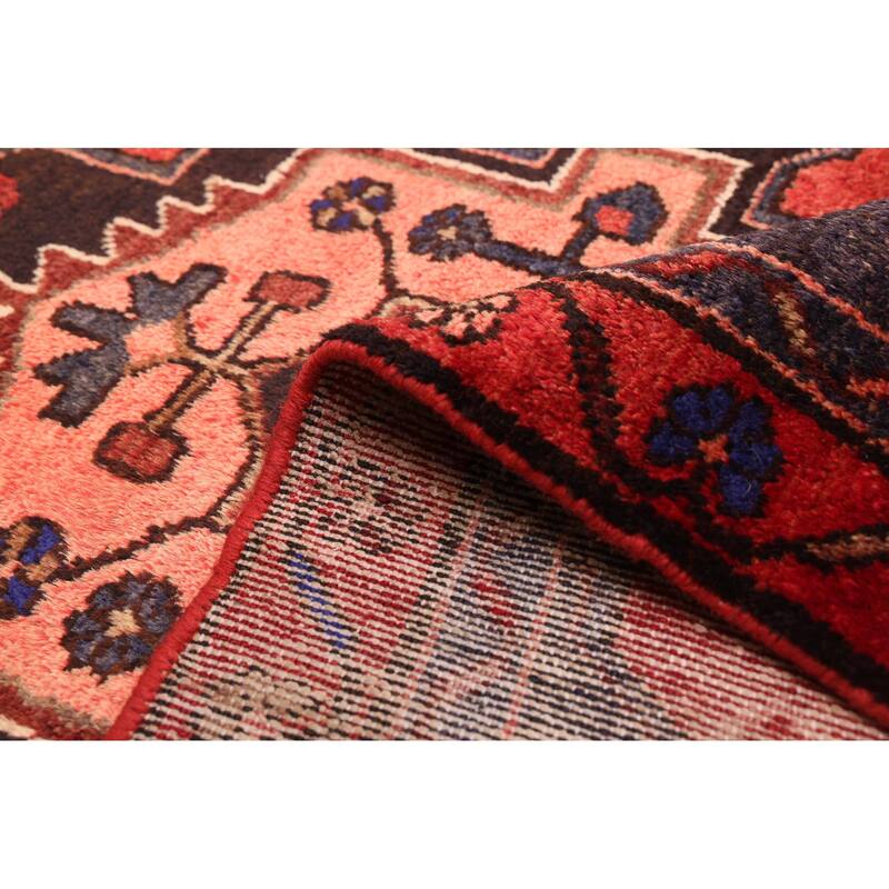 ECARPETGALLERY Hand-knotted Anadol Red Wool Rug - 3'2 x 10'8