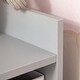 preview thumbnail 7 of 5, HOMCOM Kids Corner Cabinet, Cubby Toy Storage Organizer, Bookshelf Unit with Three Baskets