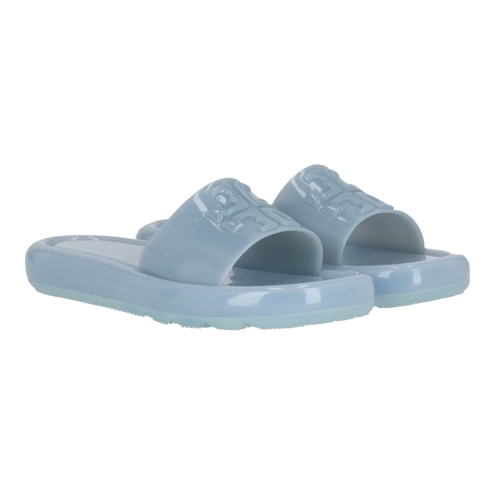 Tory Burch Womens Blue Bubble Jelly Sandal - Bed Bath & Beyond