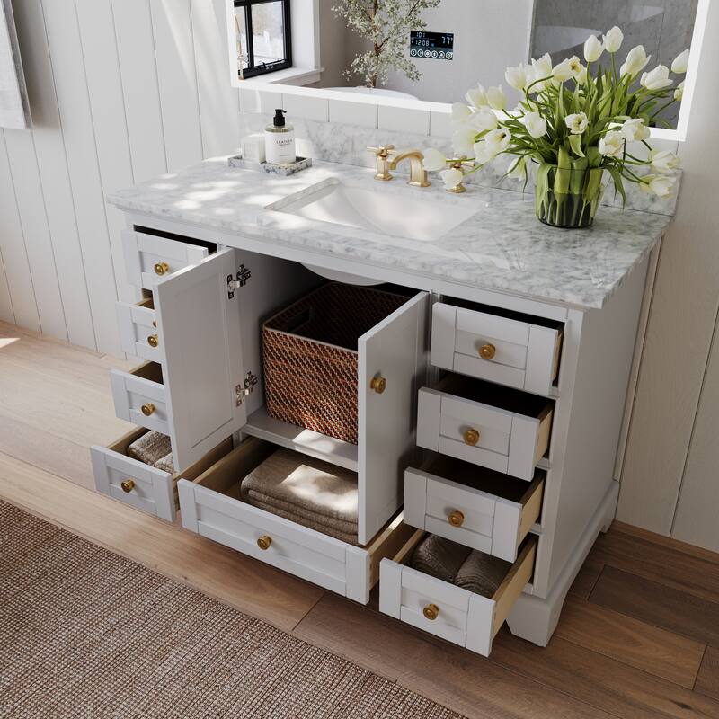 Ancerre Designs Audrey Bathroom Vanity Set