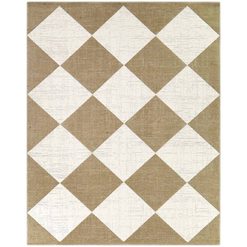 Crane Checkered Indoor/Outdoor Area Rug