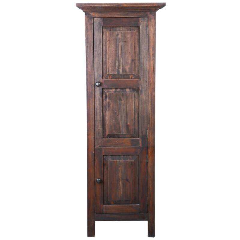 2-Doors Raftwood Accent Cabinet - 55" - Brown