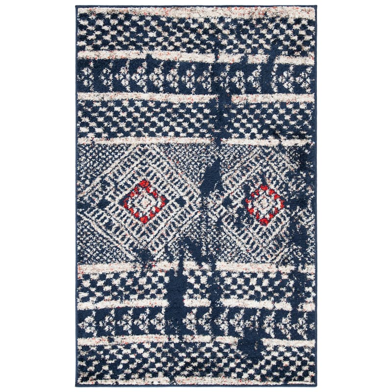 SAFAVIEH Adirondack Goldie Moroccan Boho Distressed Rug