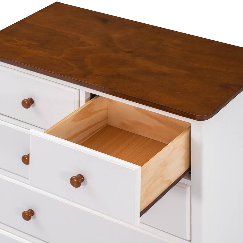 3-Pieces/1-Piece Bedroom Sets Full/Queen Size Platform Bed with Nightstand(USB Charging Ports) and 6-Drawer Storage Chest
