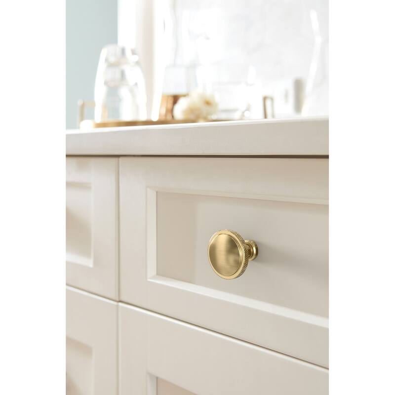 Amerock BP37740 Faraday 1-1/4" Knurled Mushroom Cabinet Knob