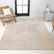 preview thumbnail 100 of 133, JONATHAN Y Dila Geometric Arch Scandi Striped Ivory/Cream Area Rug