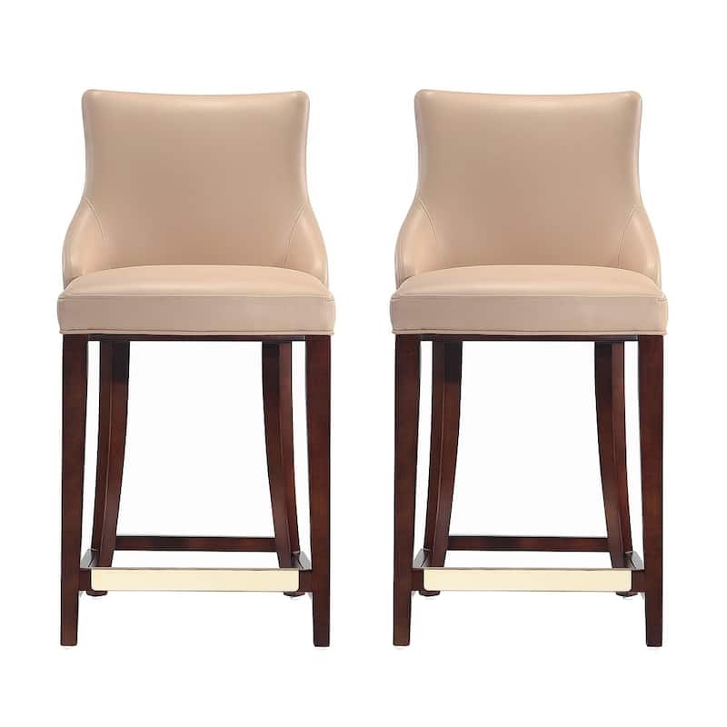 Manhattan Comfort Modern Shubert Upholstered Counter Stool