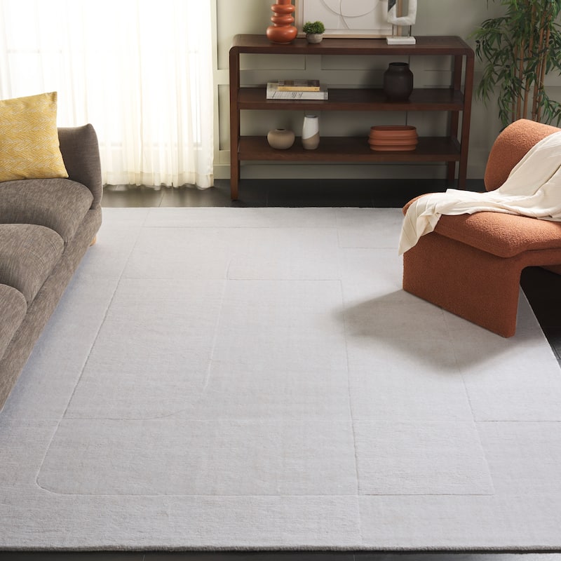 SAFAVIEH Hand-Loomed Mykonos Efkea Modern & Contemporary Wool Rug