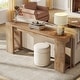 preview thumbnail 6 of 38, Farmhouse Wood 70.9 Inches Extra Long Console Table for Living Room, Hallway