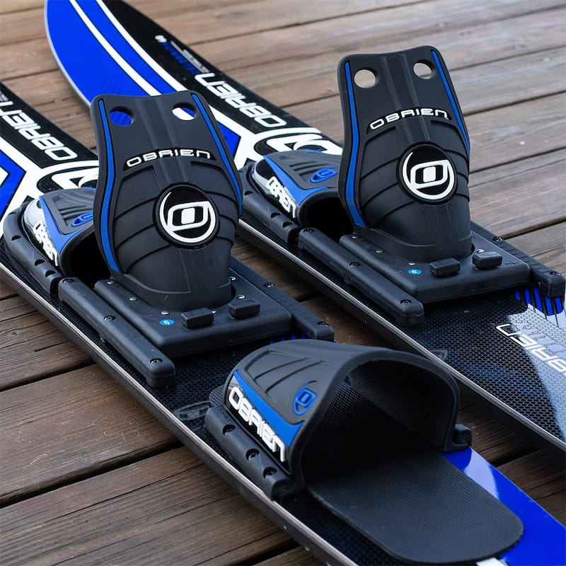 O'Brien Watersports 2191120 Adult 68 inches Celebrity Water skis, Blue and Black