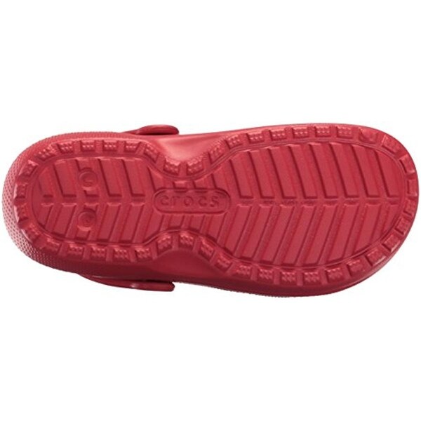 faux fur lined crocs