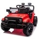 preview thumbnail 6 of 18, 24V Kids Ride On Car Truck With Parent Remote Control, 4-wheel Suspension, Power Display, 1.86-3.11MPH Electric Car Red
