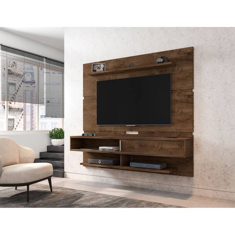 Carbon Loft McNeil Floating Entertainment Center with Shelves