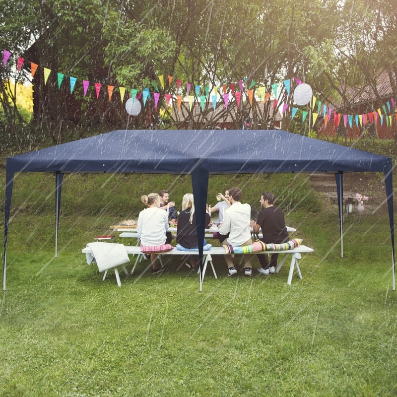 10 x 20 ft. EZ Pop-up Outdoor Canopies Gazebo with Carry Bag