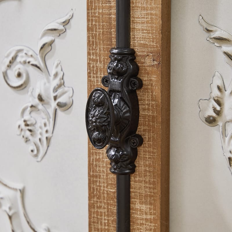 Art Leon Retro and Romantic Floral Cabinet