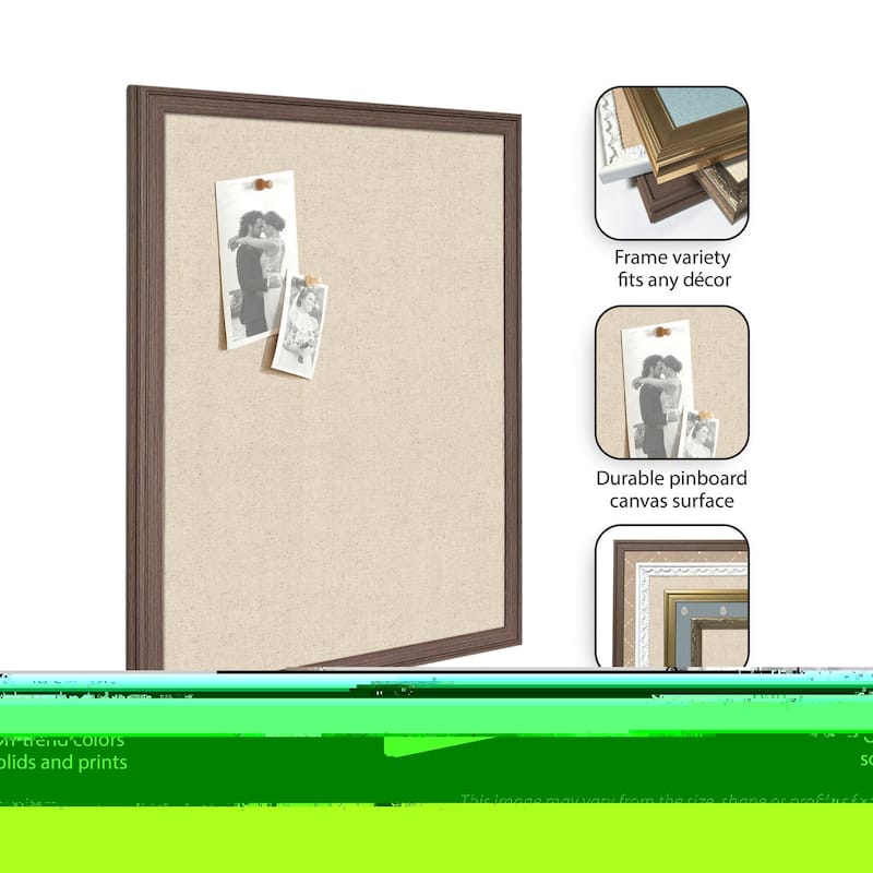 Kate and Laurel Pinboard Neutral Linen