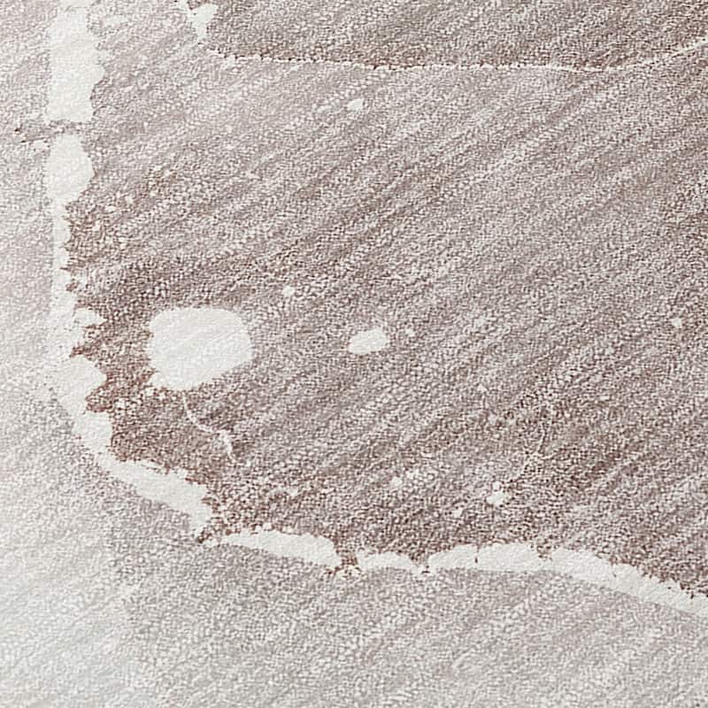 Machine Washable Indoor/ Outdoor Abstract Chantille Rug