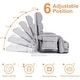preview thumbnail 5 of 11, Adjustable Floor Chair Folding Lazy Gaming Sofa Chair with Pillow and Storage Bag