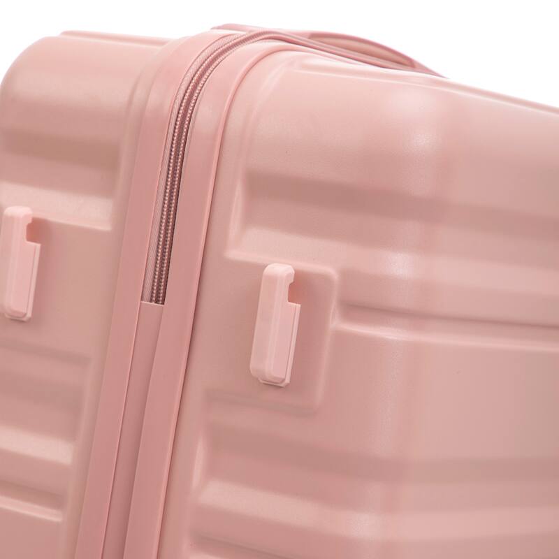 3 Piece Luggage Set Carry on Suitcase with ABS hardshell, Spinner Wheels & TSA Combination Lock