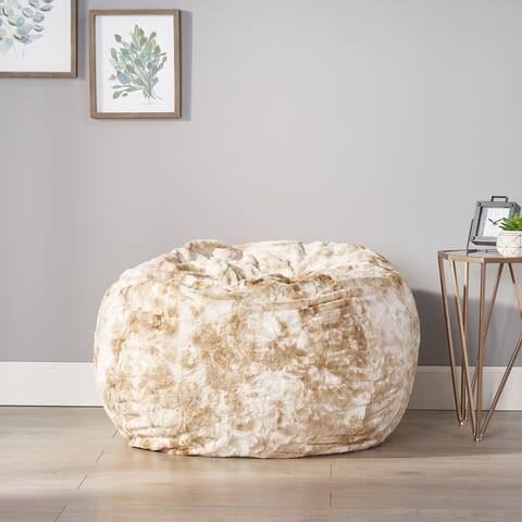 Christopher Knight Home Slacker 3-foot Shag Fur Beanbag