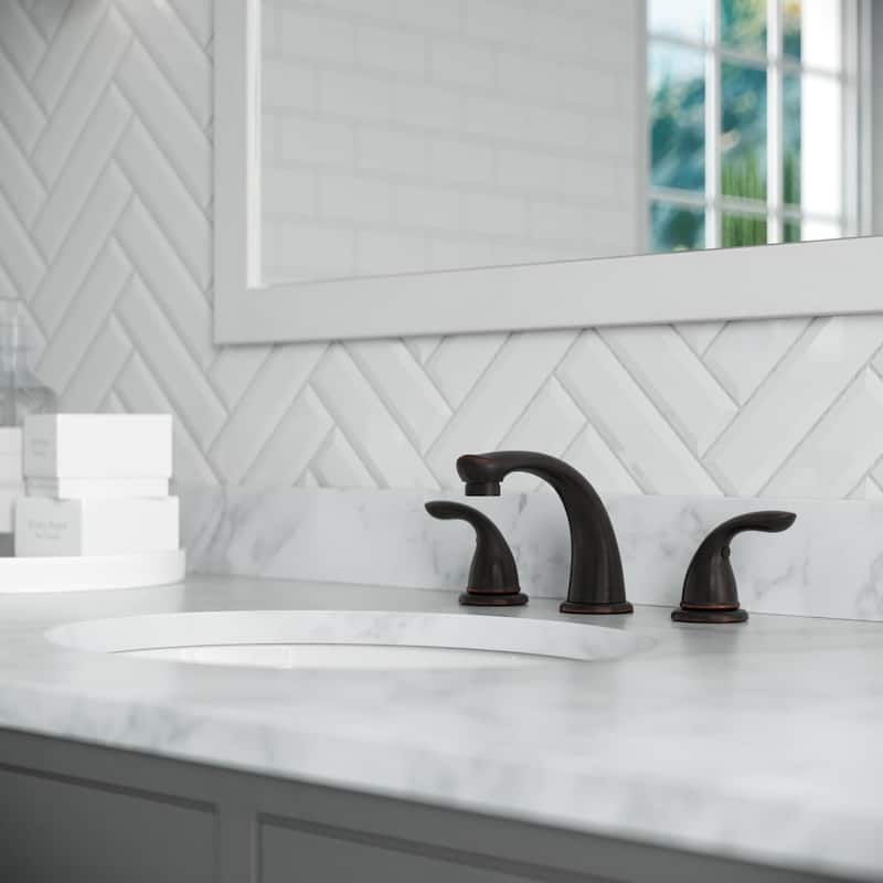 Pfister LG149-61P Pfirst Series 1.2 GPM Widespread Bathroom Faucet